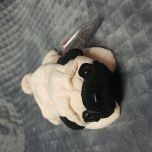 Ty beanie baby "Pugsly" the pug